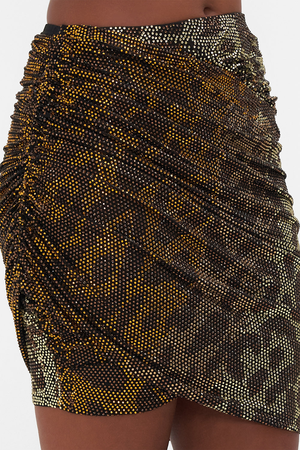 RUCHED MINI SKIRT COOL FOR CATS