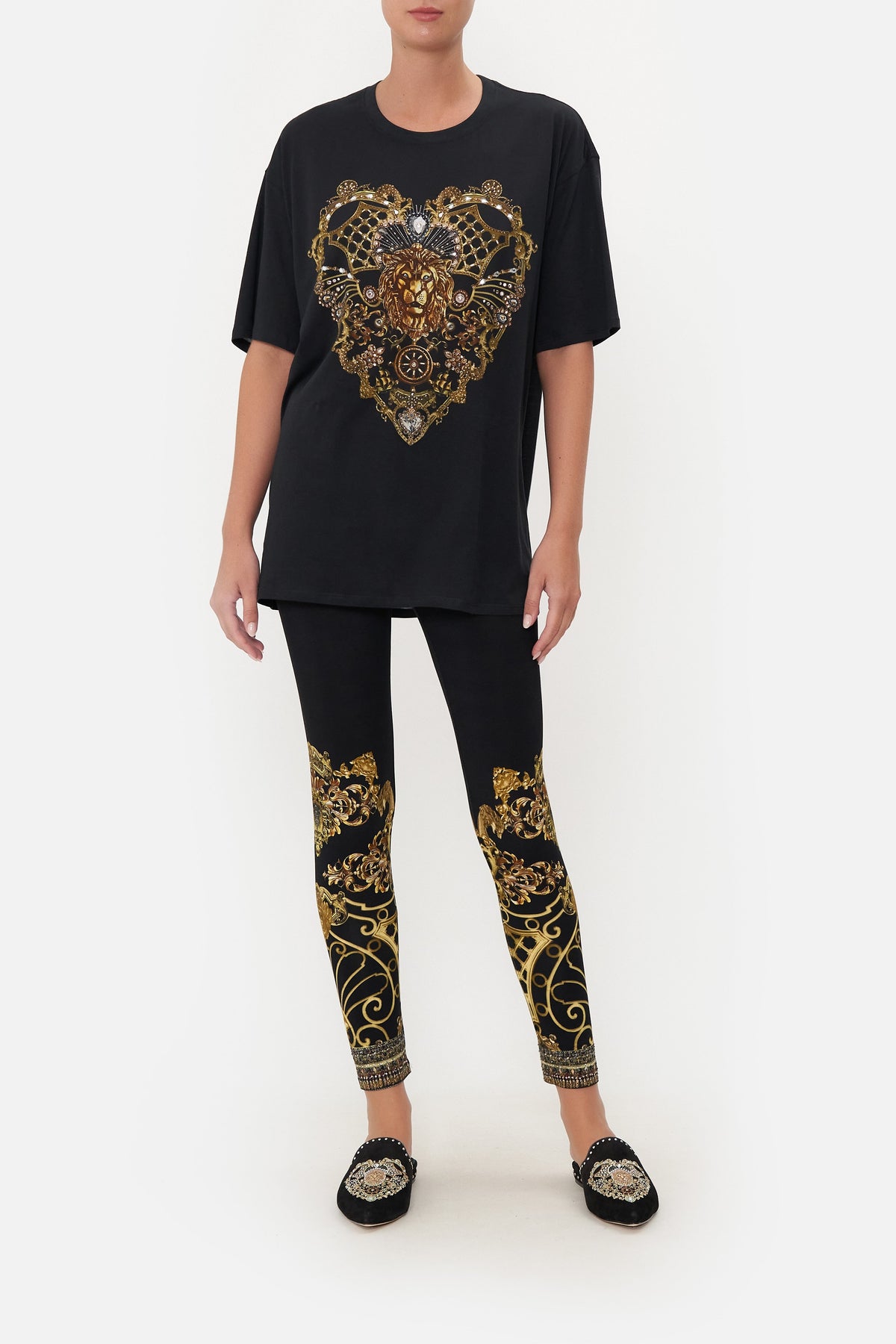 OVERSIZE BAND TEE SHADOWS OF ARMADA LOUNGE