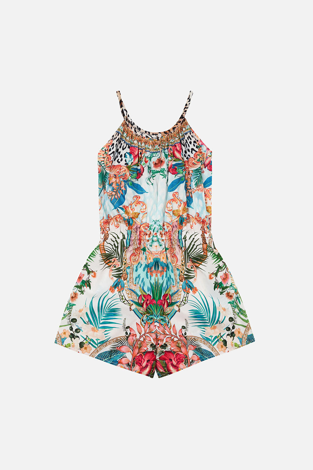 KIDS SHOESTRING STRAP PLAYSUIT 4-10 ROYALTY LOYALTY