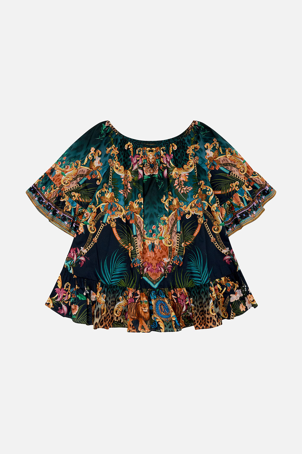 KIDS A-LINE FRILL DRESS 12-14 FEARLESS FELIS