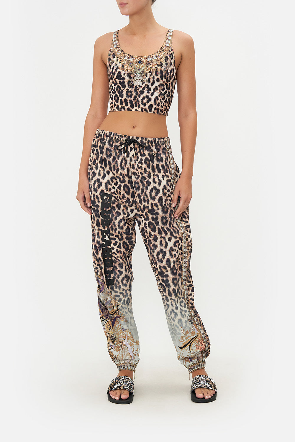 SWEAT PANTS WITH CENTRE FRONT DRAWCORD NOMADIC NYMPH