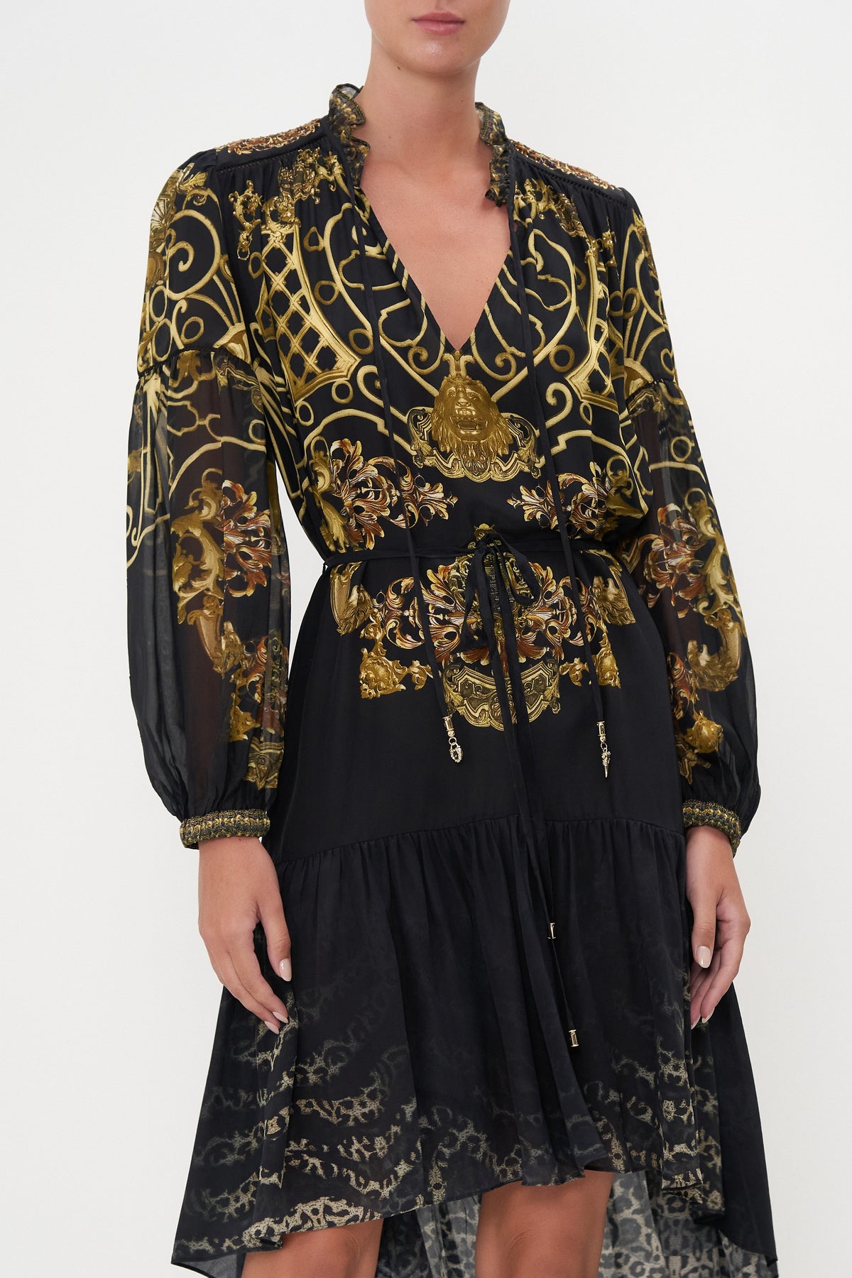 BLOUSON HIGH LOW DRESS SHADOWS OF ARMADA