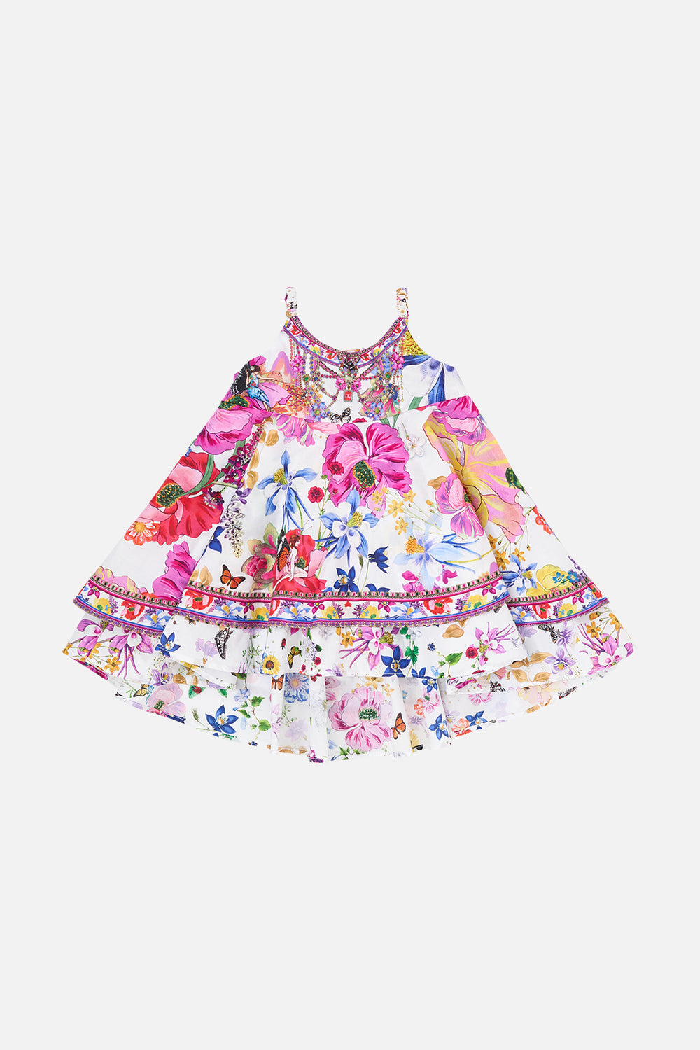 BABIES RUFFLE HEM DRESS FAIRY GANG