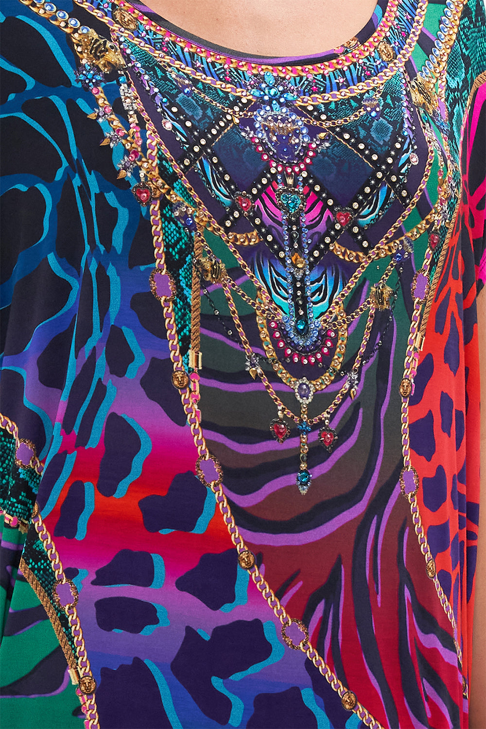 LOOSE FIT TEE UNDER THE NEON SUN