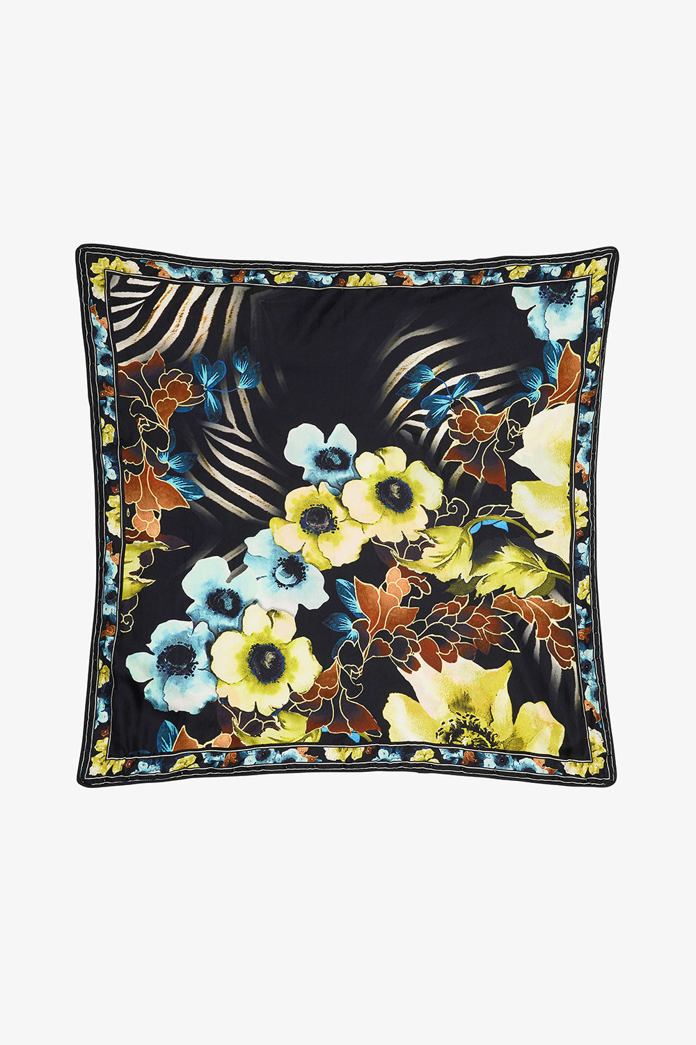 LARGE SQUARE CUSHION POPPY DIVINE