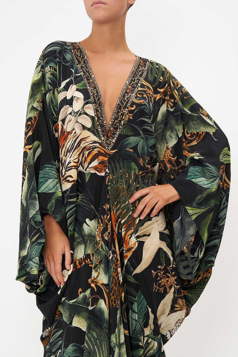 T SHAPE LONG KAFTAN EASY TIGER