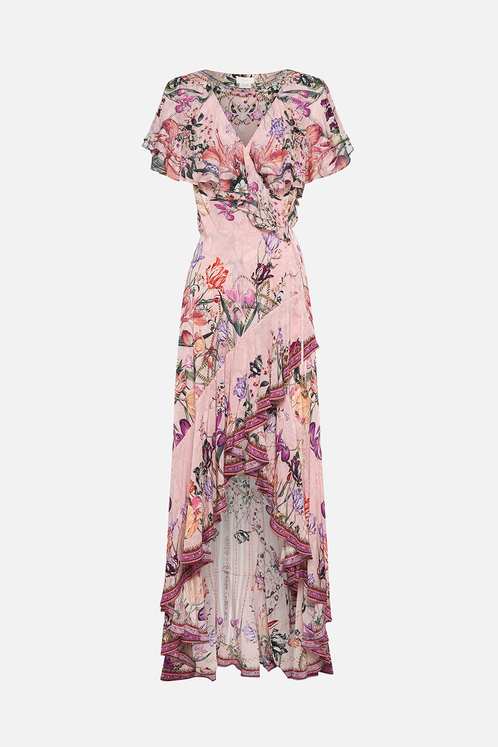 FRILL SLEEVE LONG DRESS MAD AS A SNAKE