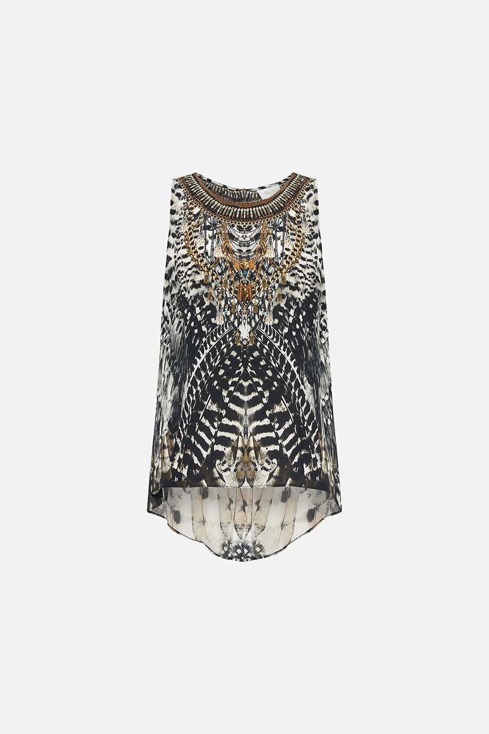 BUTTON BACK TOP NIGHT OWL