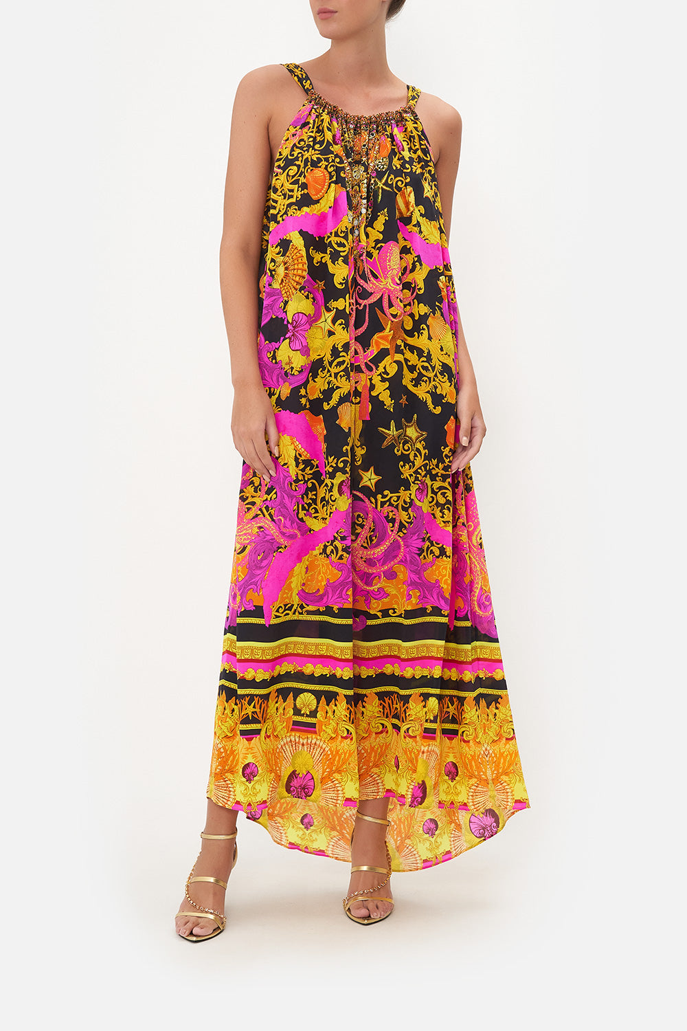 DRAWSTRING DRESS OCTOPIA