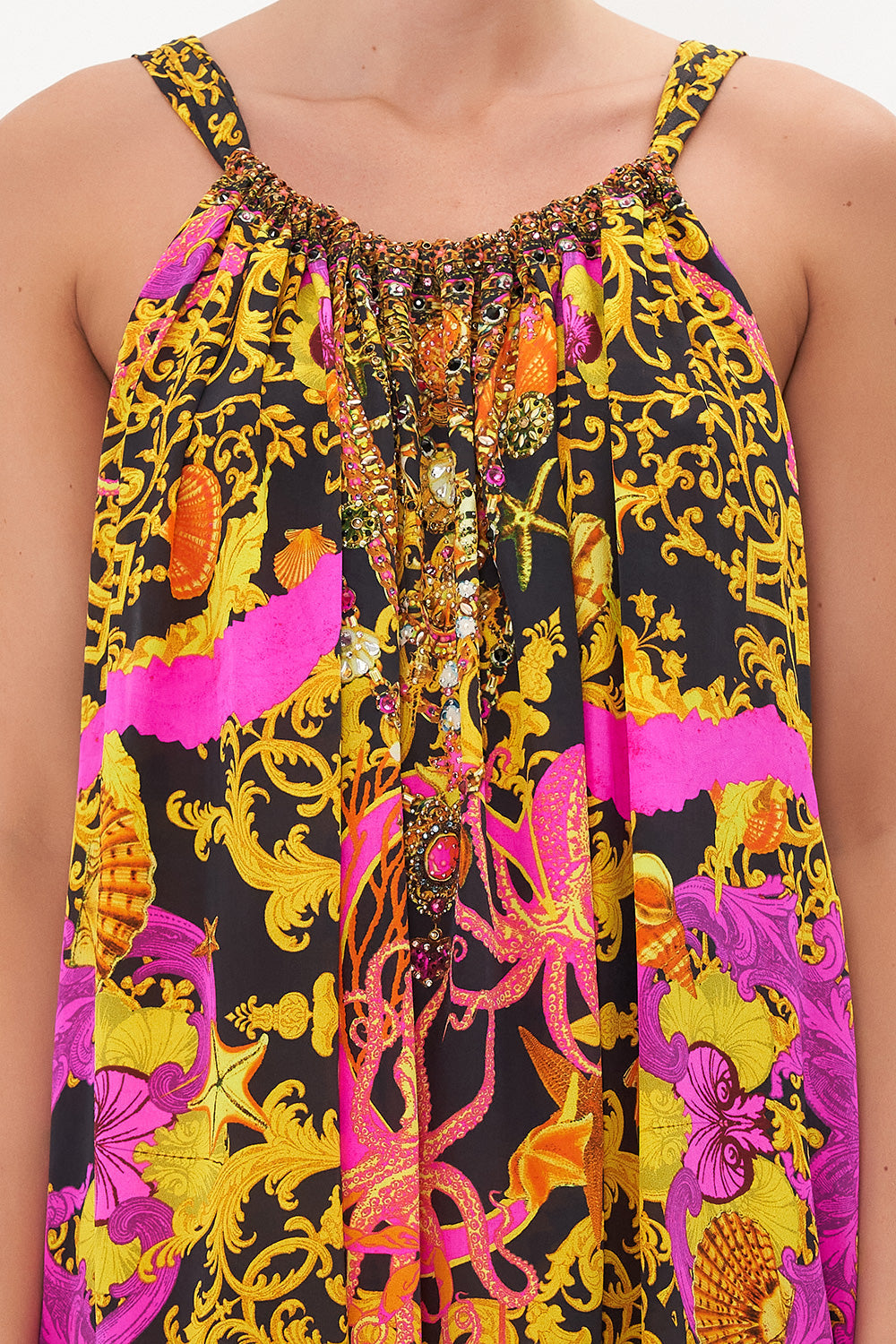 DRAWSTRING DRESS OCTOPIA