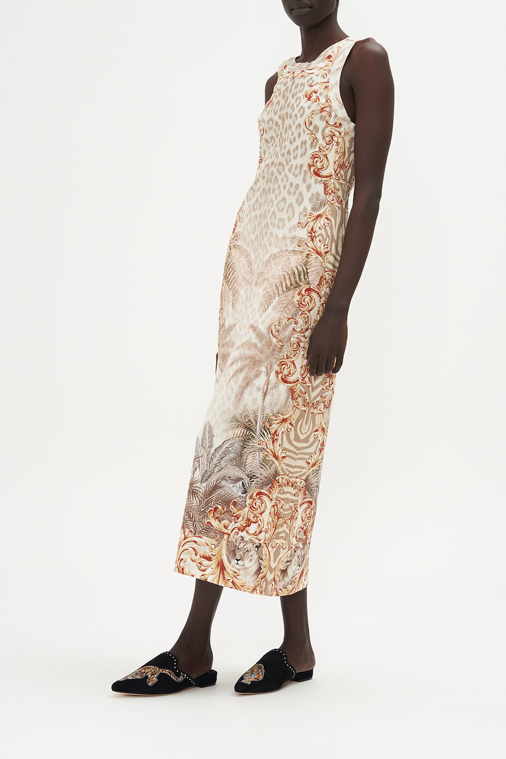 JERSEY TANK DRESS PALAZZO PARTY