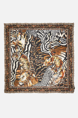 MENS LARGE SQUARE SCARF WHATS NEW PUSSYCAT