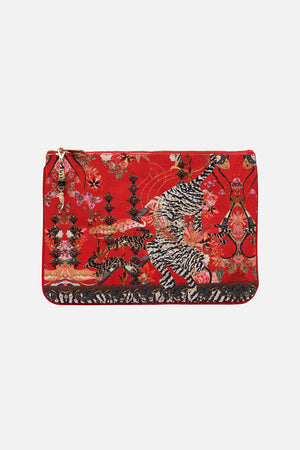 SMALL CANVAS CLUTCH THE LEGEND OF ZIBA