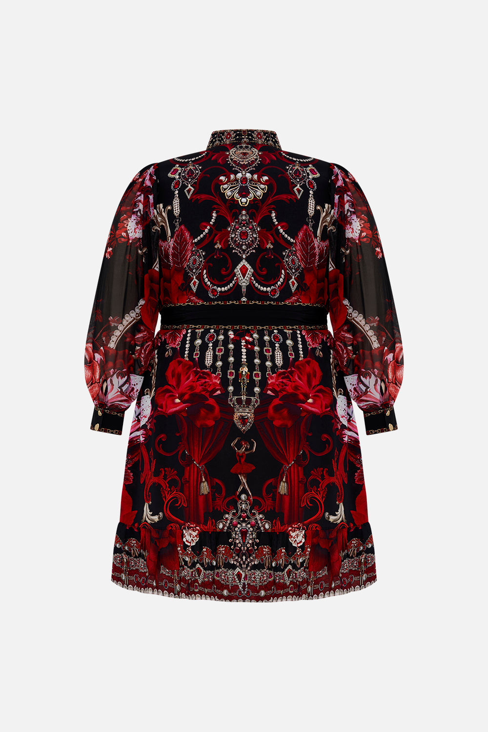 DROP SLEEVE SHIRT DRESS SISTERHOOD OF THE ROSE