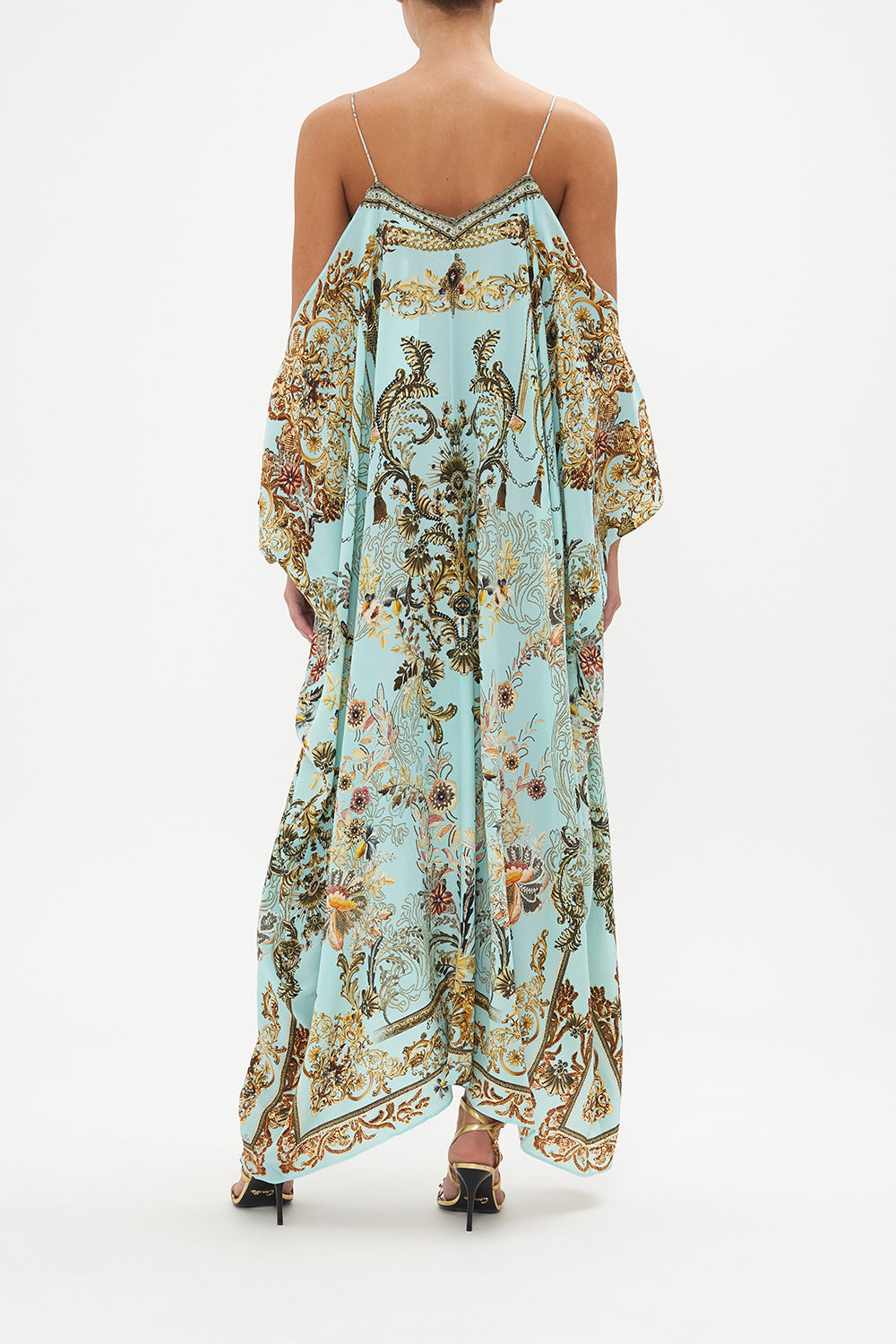 SHOESTRING STRAP KAFTAN ADIEU YESTERDAY