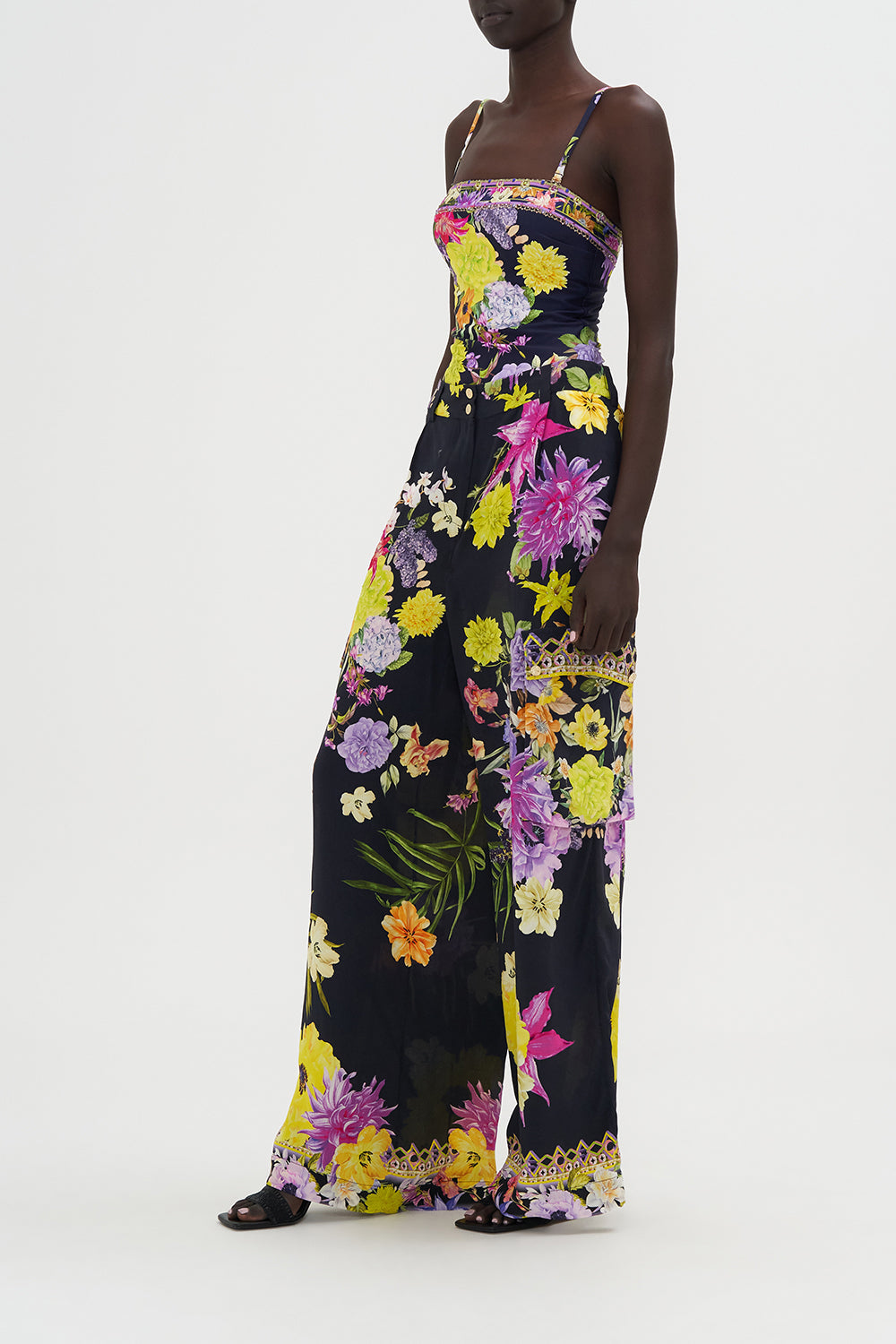 WIDE LEG UTILITY PANTS PEACE BE WITH YOU