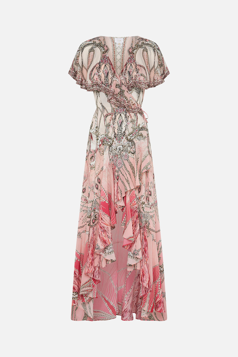 FRILL SLEEVE LONG DRESS STARSHIP SISTAS