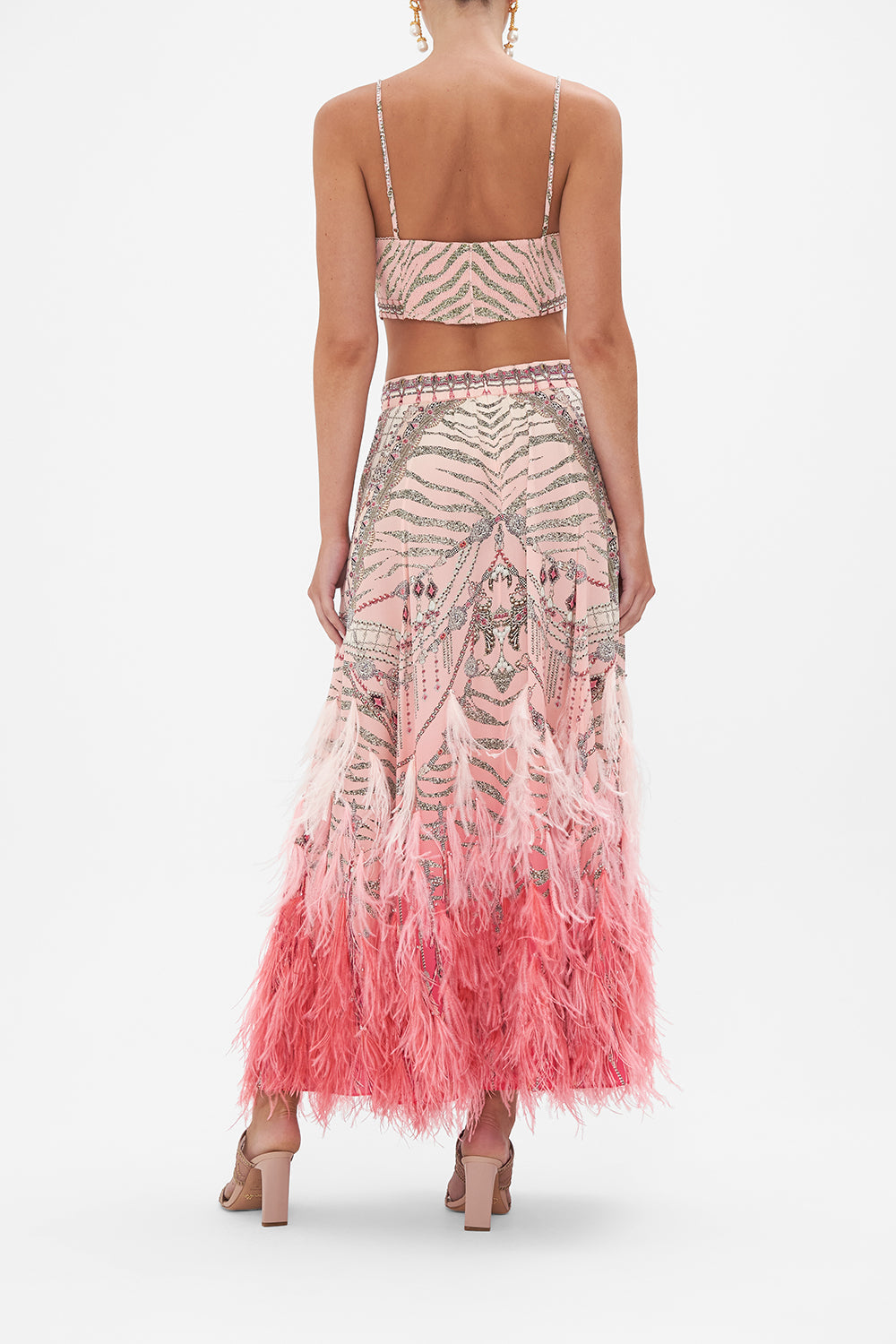 PANELLED FLARED LONG SKIRT STARSHIP SISTAS