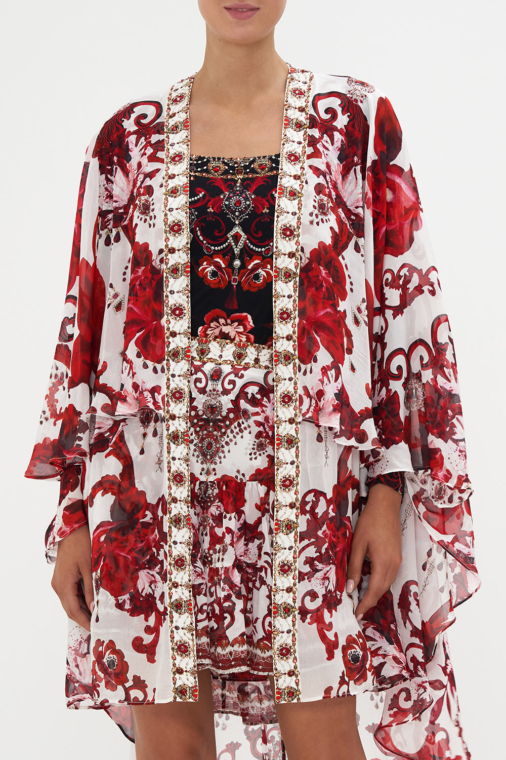 DRAPED HIGH-LOW LAYER CROWN OF THORNS