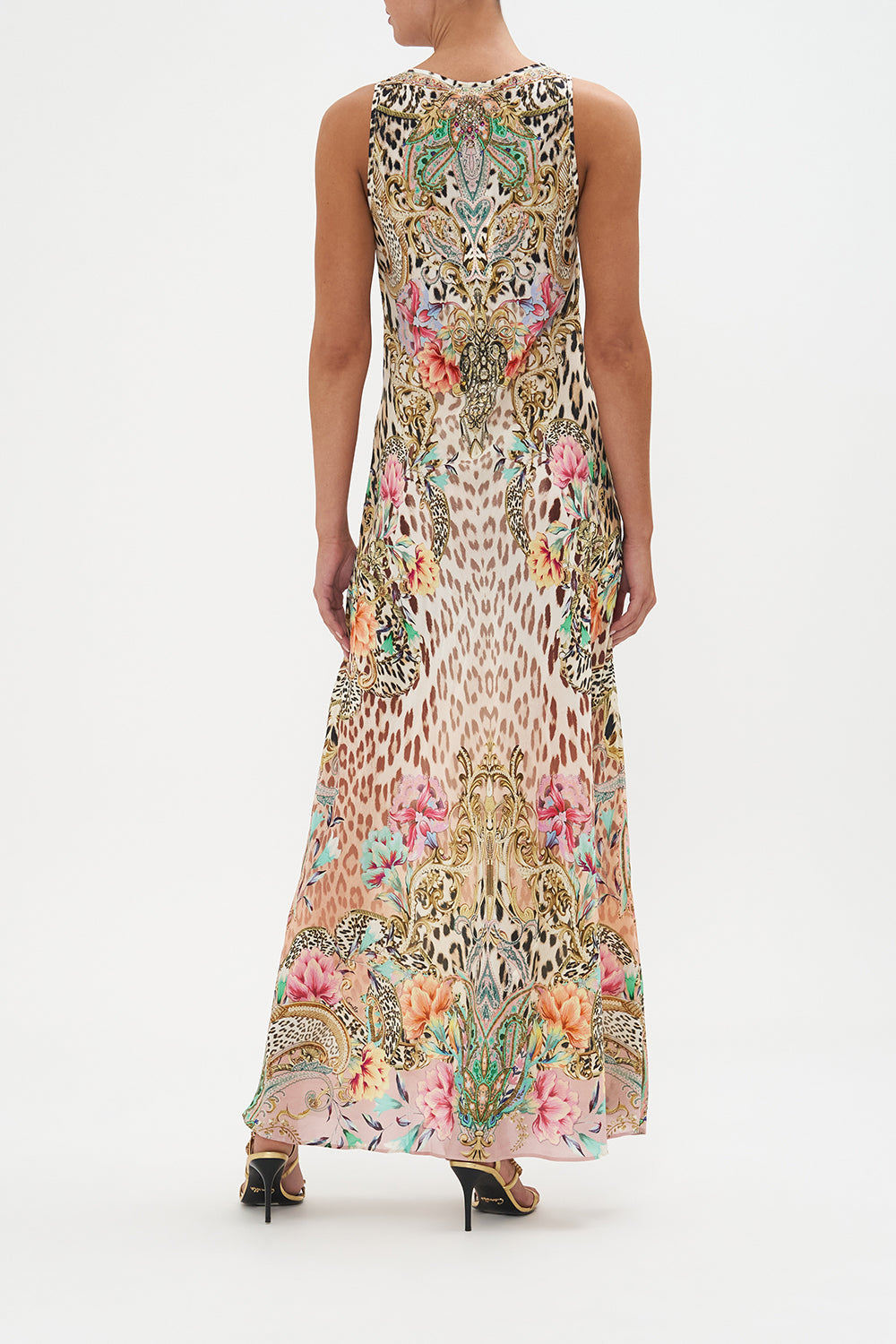 BIAS CUT TANK DRESS QUEEN ATLANTIS