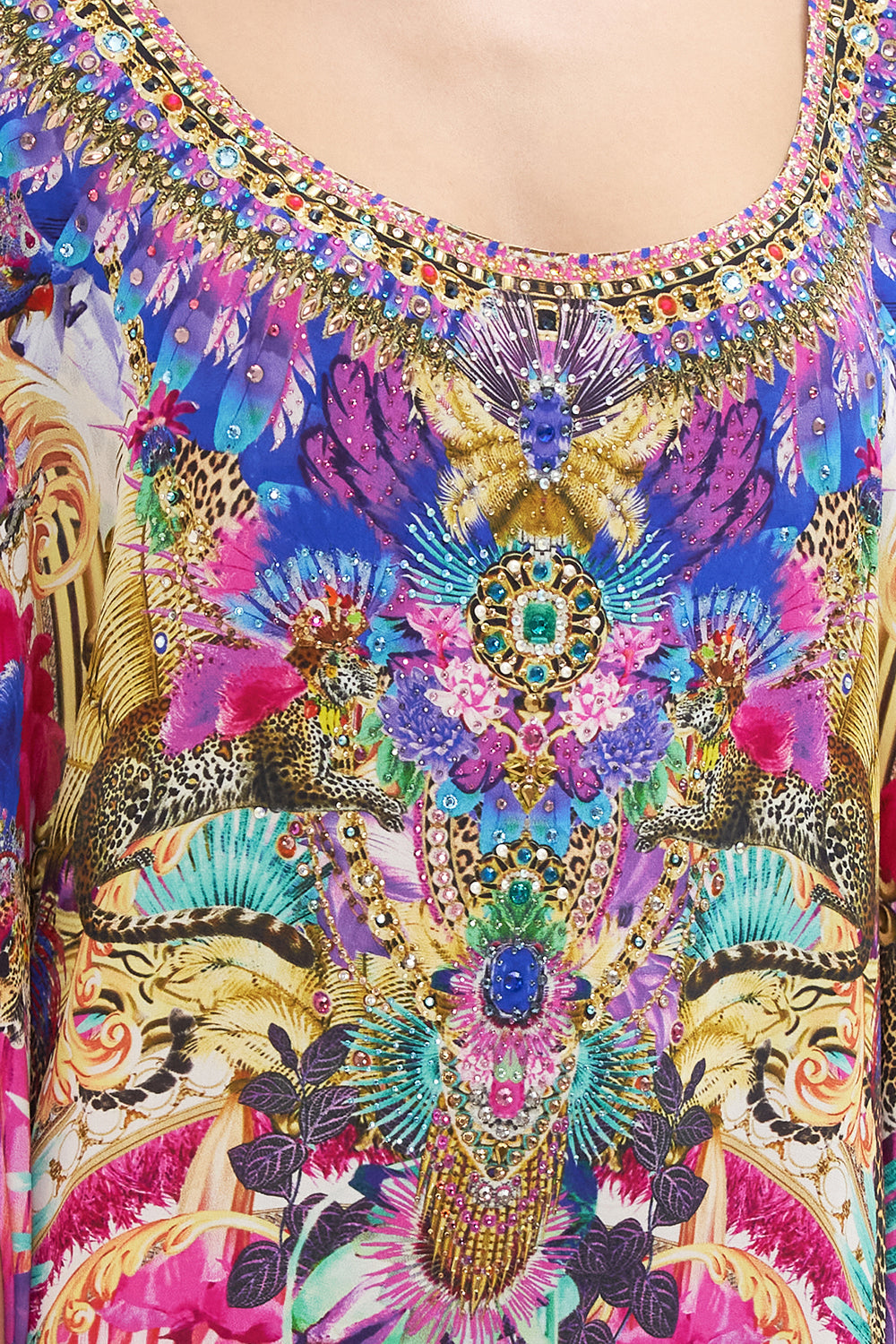 ROUND NECK KAFTAN MERRY GO ROUND