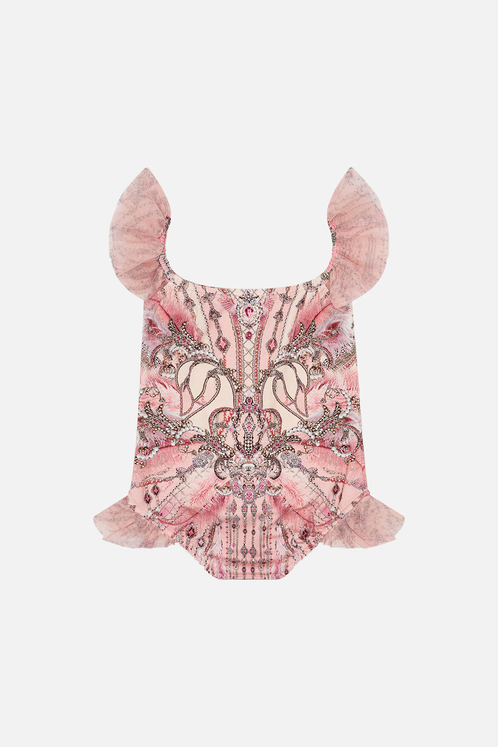 KIDS TULLE FRILL BODYSUIT 12-14 STARSHIP SISTAS