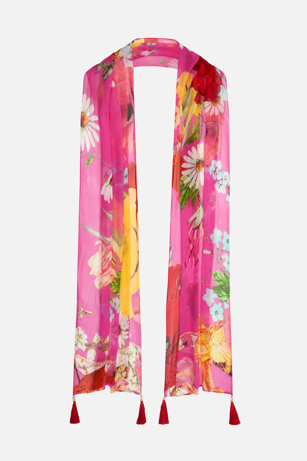 LONG SCARF RAINBOW BODY