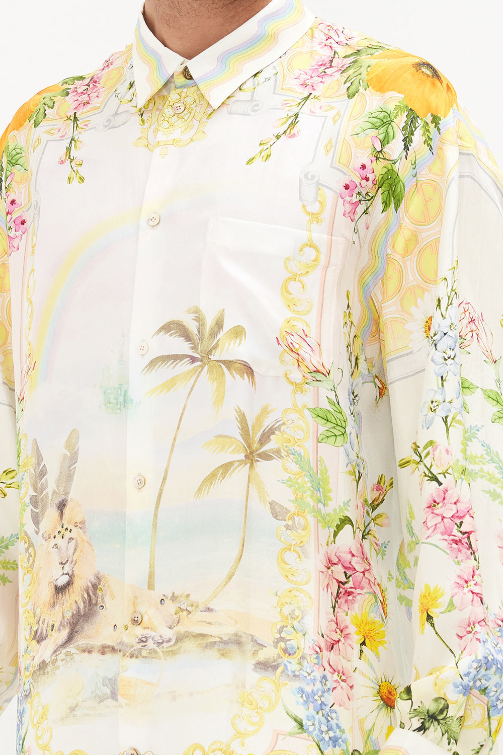 MENS OVERSIZED SHIRT DELIRIUM DAYS