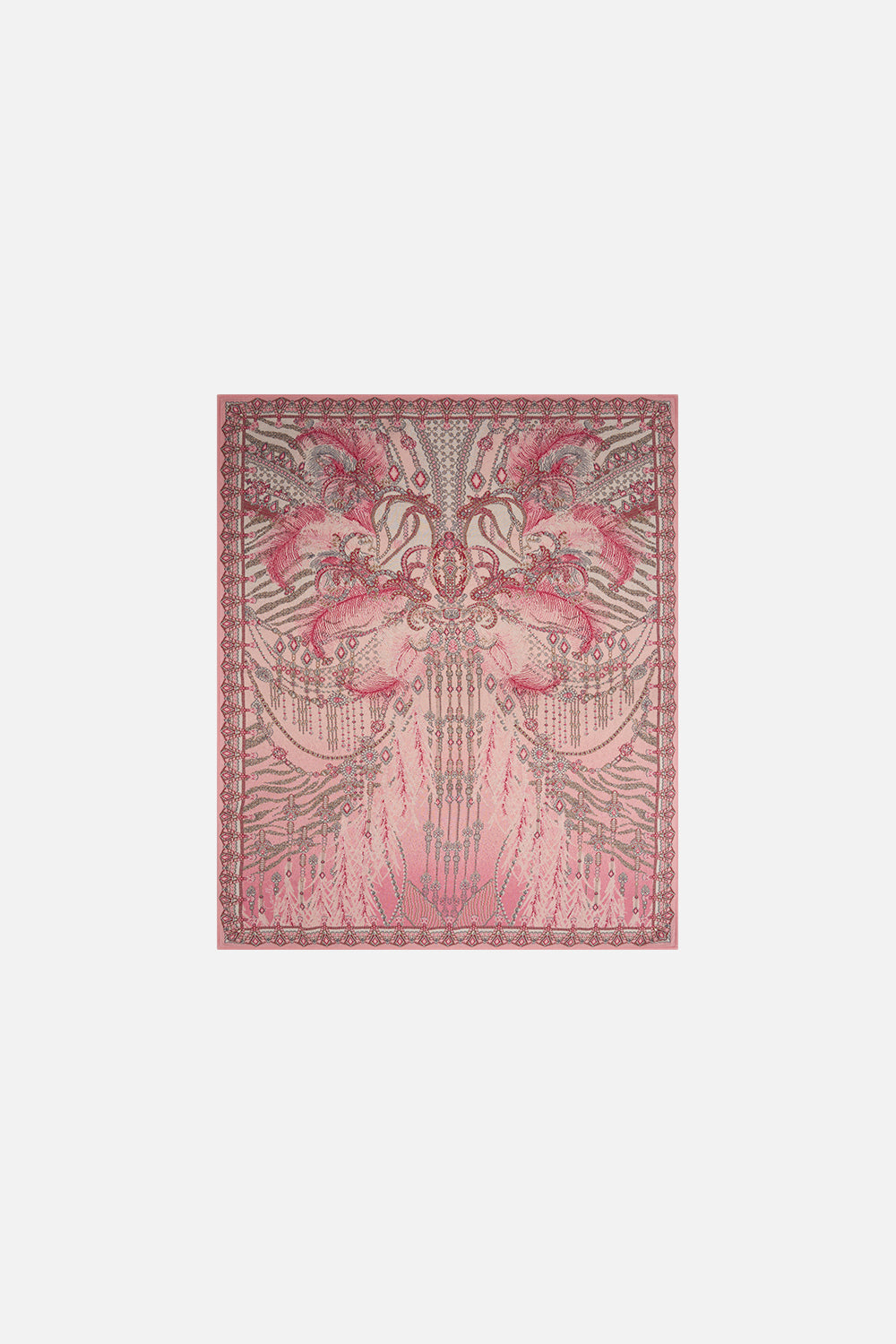 Babies Jacquard Cot Blanket Starship Sistas print by CAMILLA