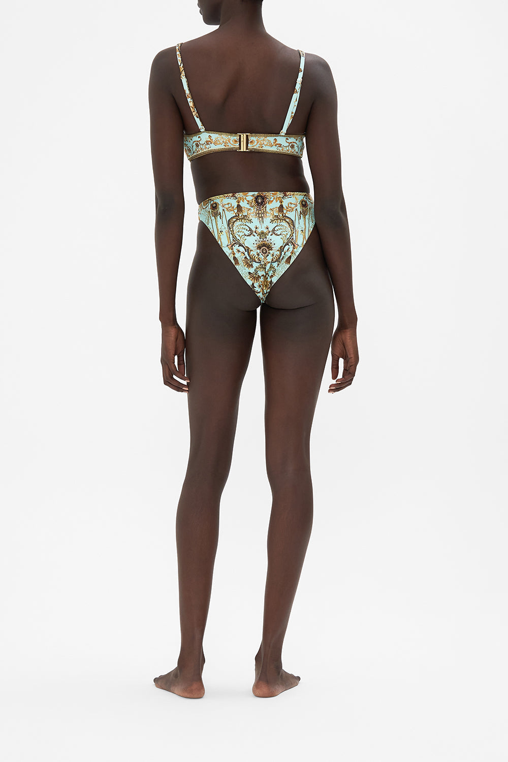 V NECK HARDWARE BRA ADIEU YESTERDAY