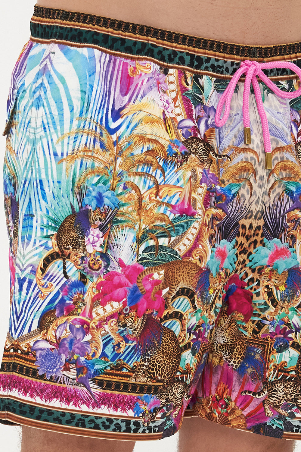 ELASTIC WAIST BOARDSHORT MERRY GO ROUND