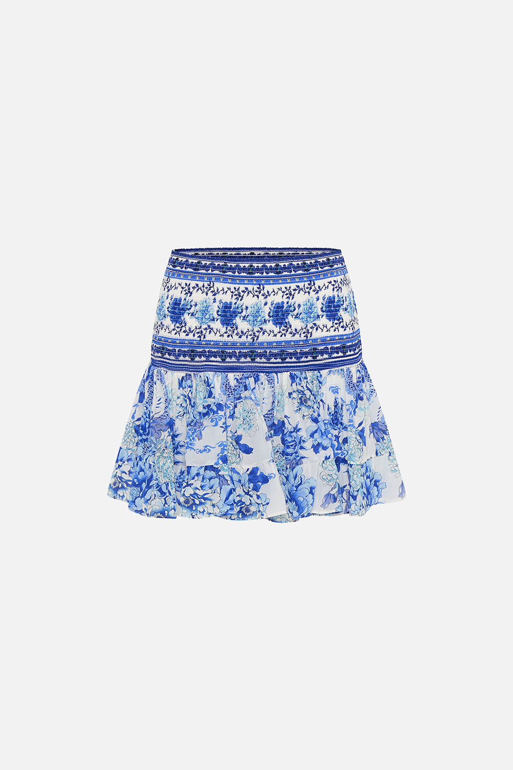 SHORT SHIRRED SKIRT HEART OF A DRAGON