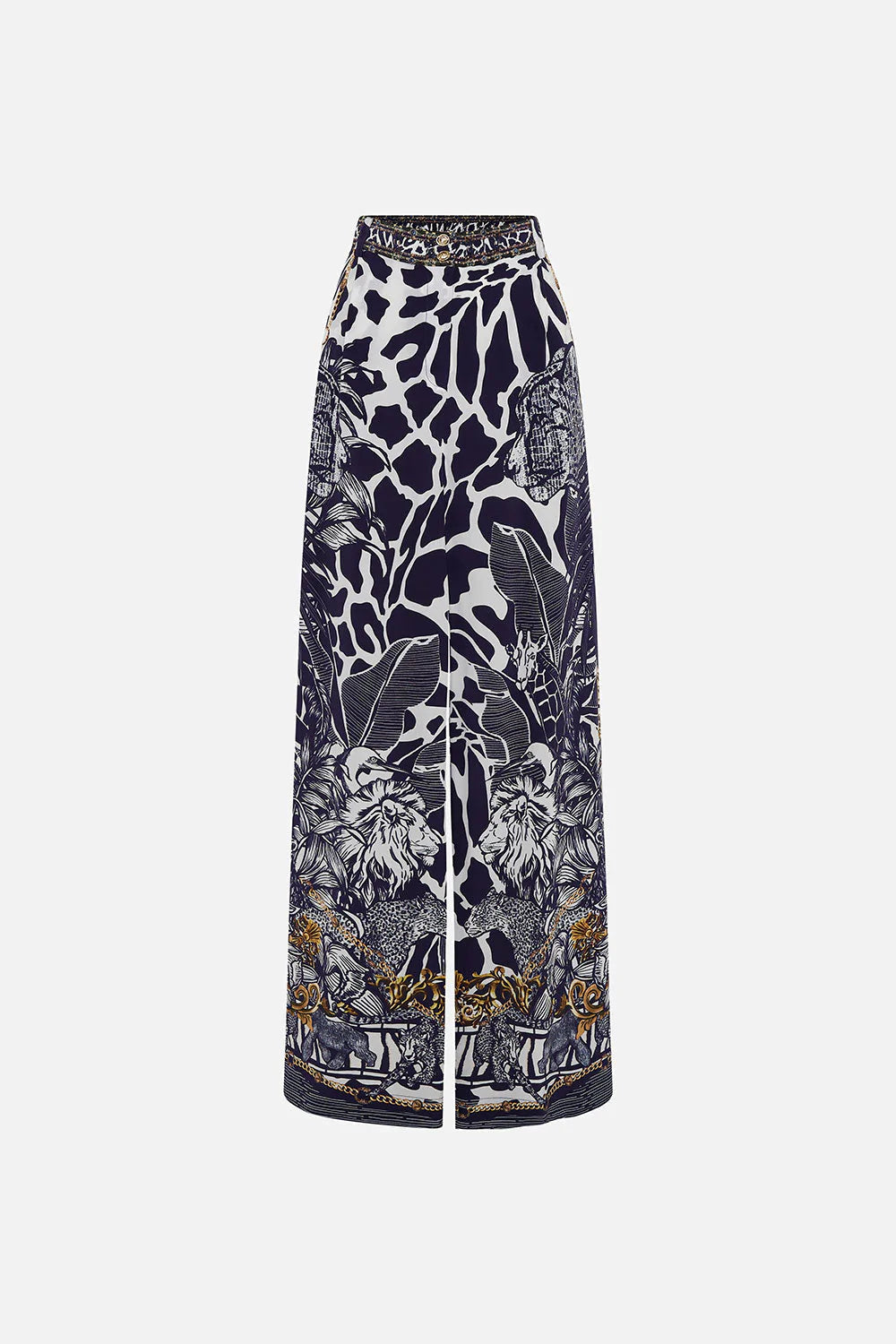 WIDE LEG WAISTED PANT WHERES YOUR HEAD AT