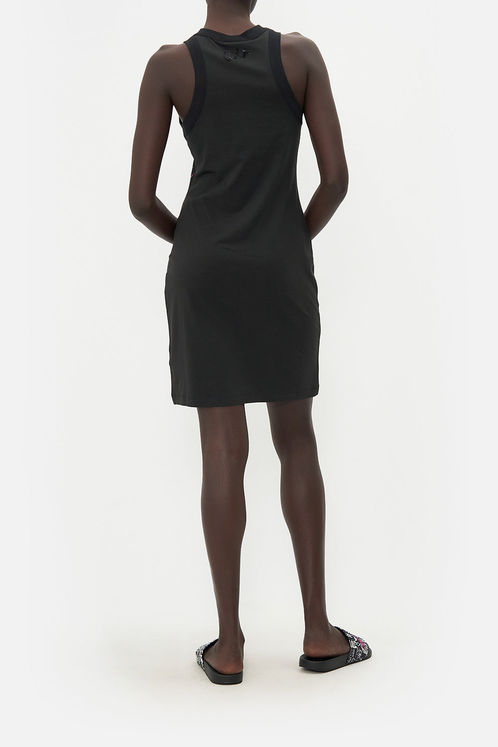 SHORT TANK DRESS SPIRIT SCRIBBLE