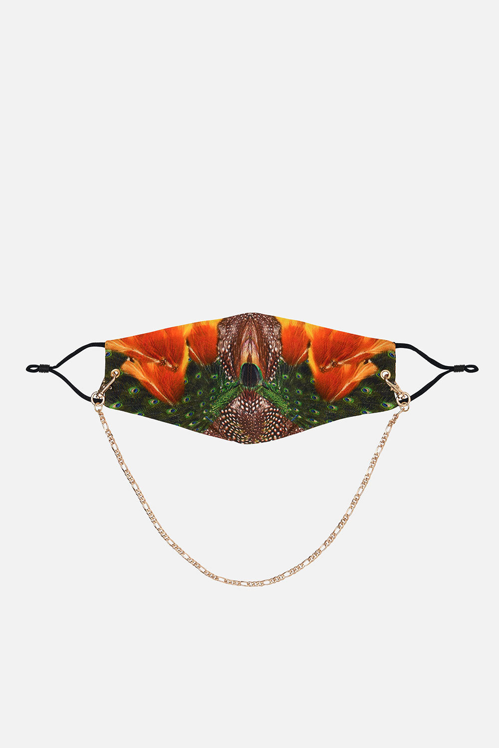 FACE MASK COVER WITH CHAIN SURREALIST XANADU