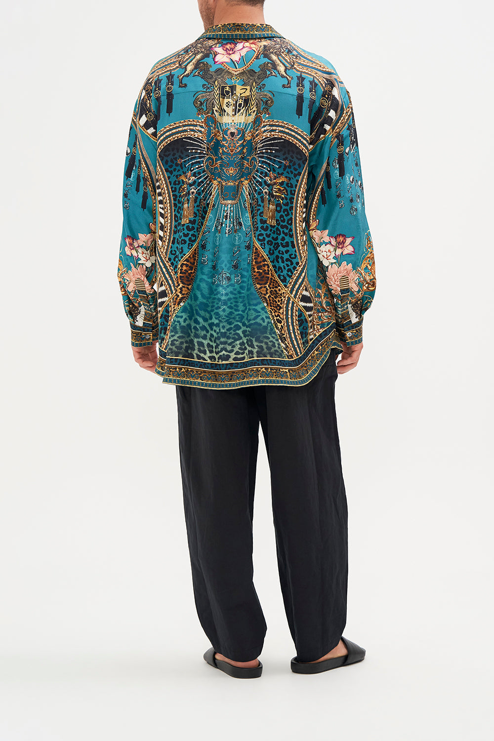 MENS OVERSIZED SHIRT TIGER PANTS