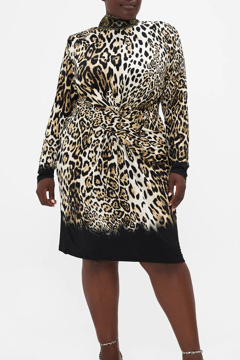 CROSS FRONT MINI DRESS COOL FOR CATS