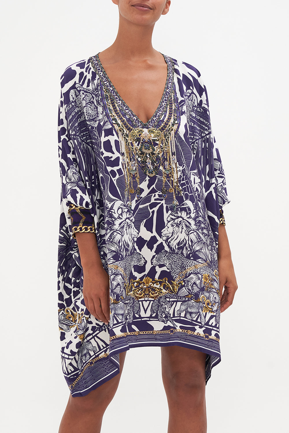 SHORT KAFTAN WITH CUFF WHERES YOUR HEAD AT