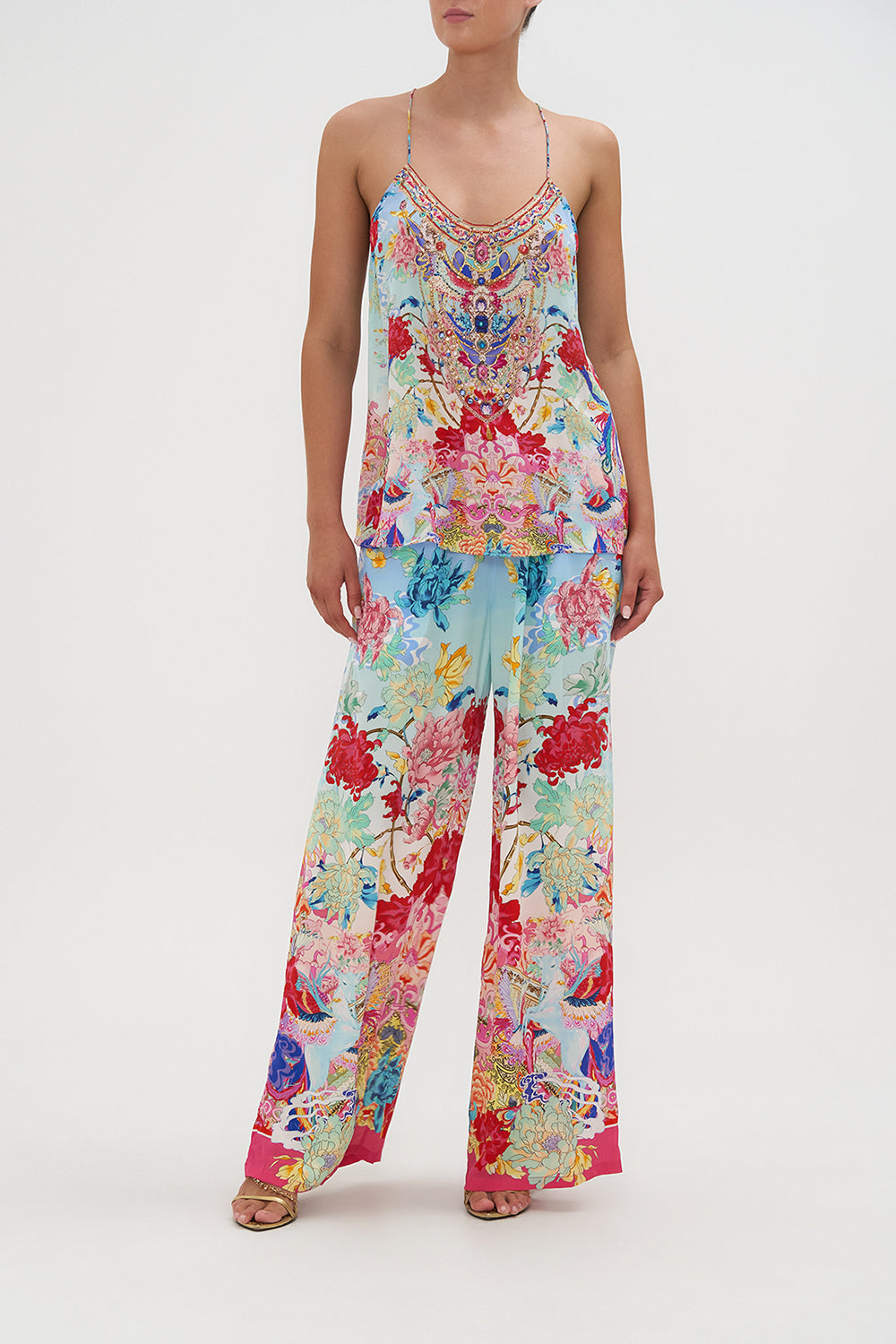 T BACK SHOESTRING TOP GO STAG