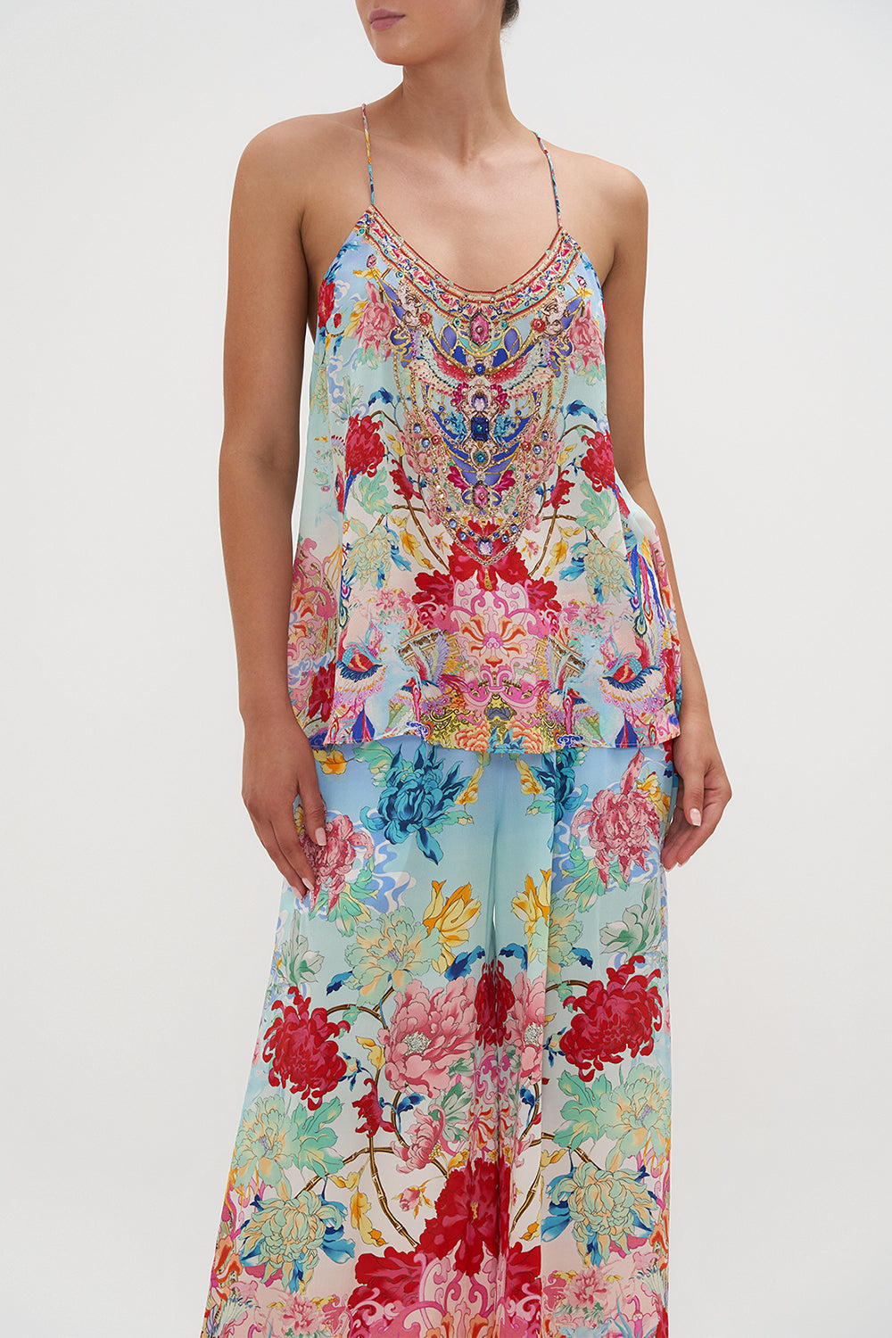 T BACK SHOESTRING TOP GO STAG