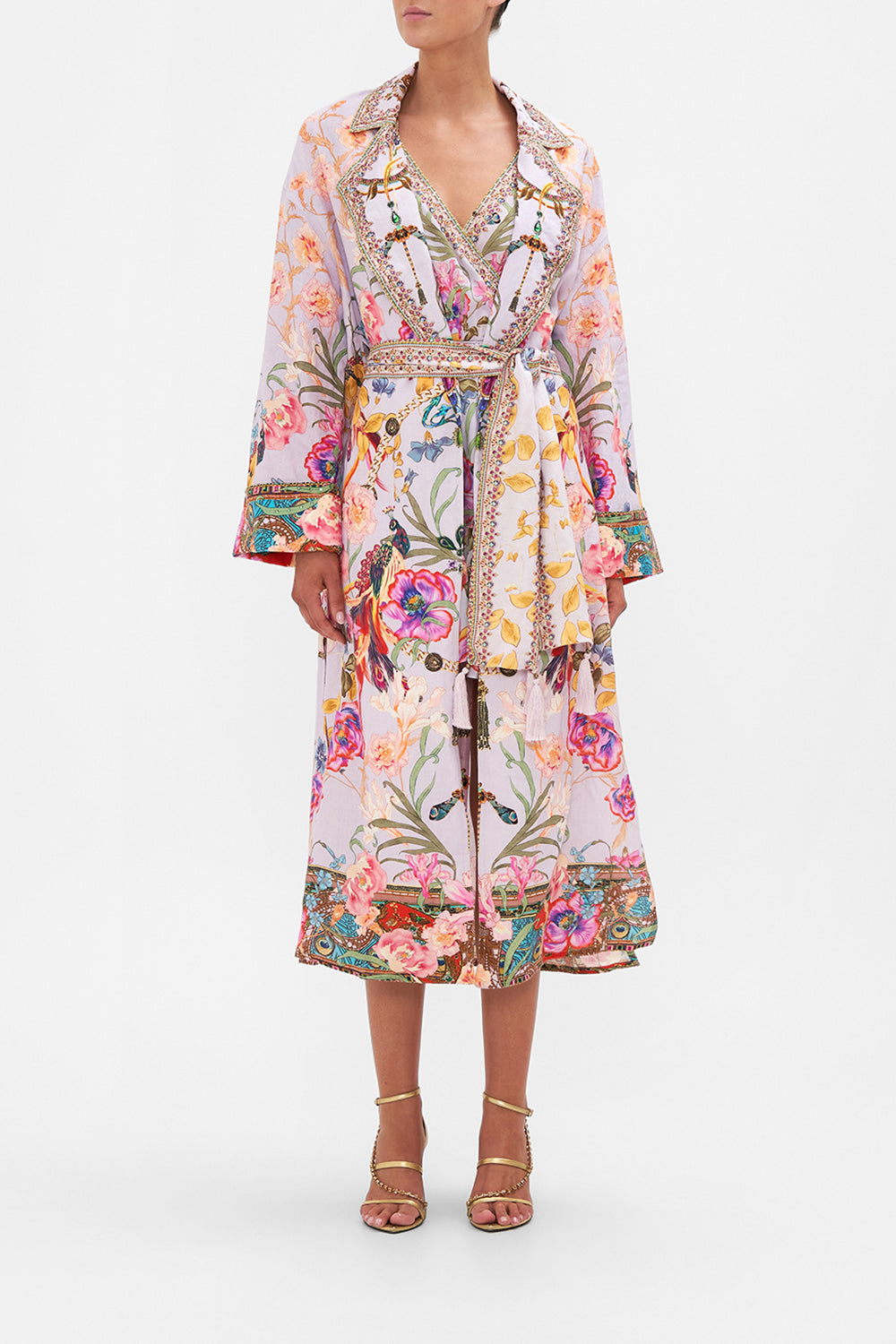 DUSTER COAT NATURES KALEIDOSCOPE