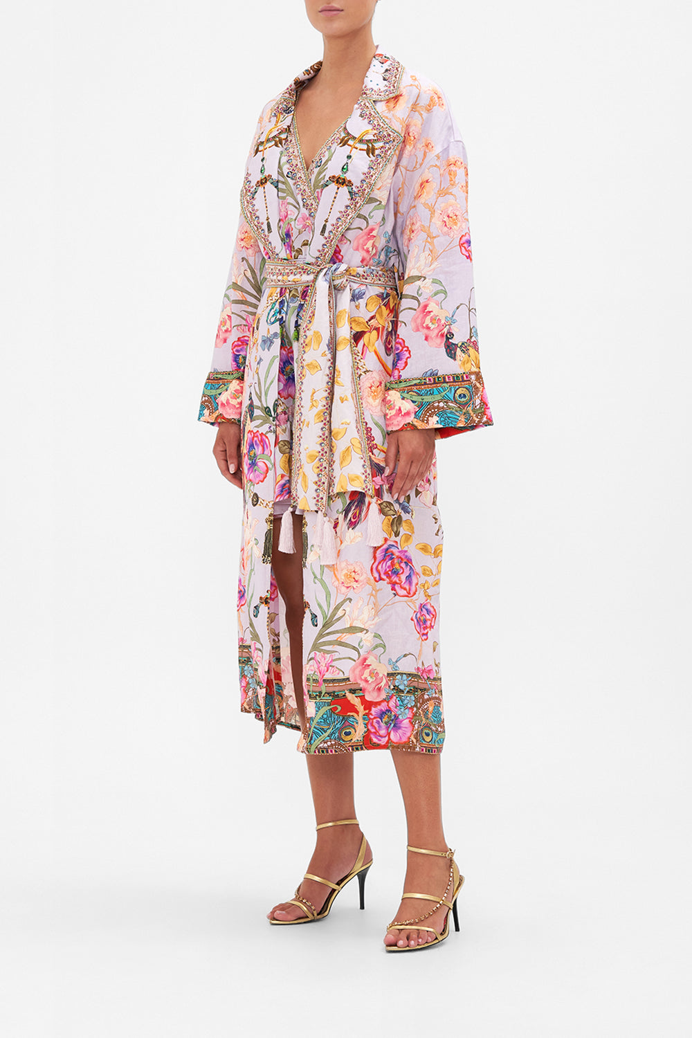 DUSTER COAT NATURES KALEIDOSCOPE