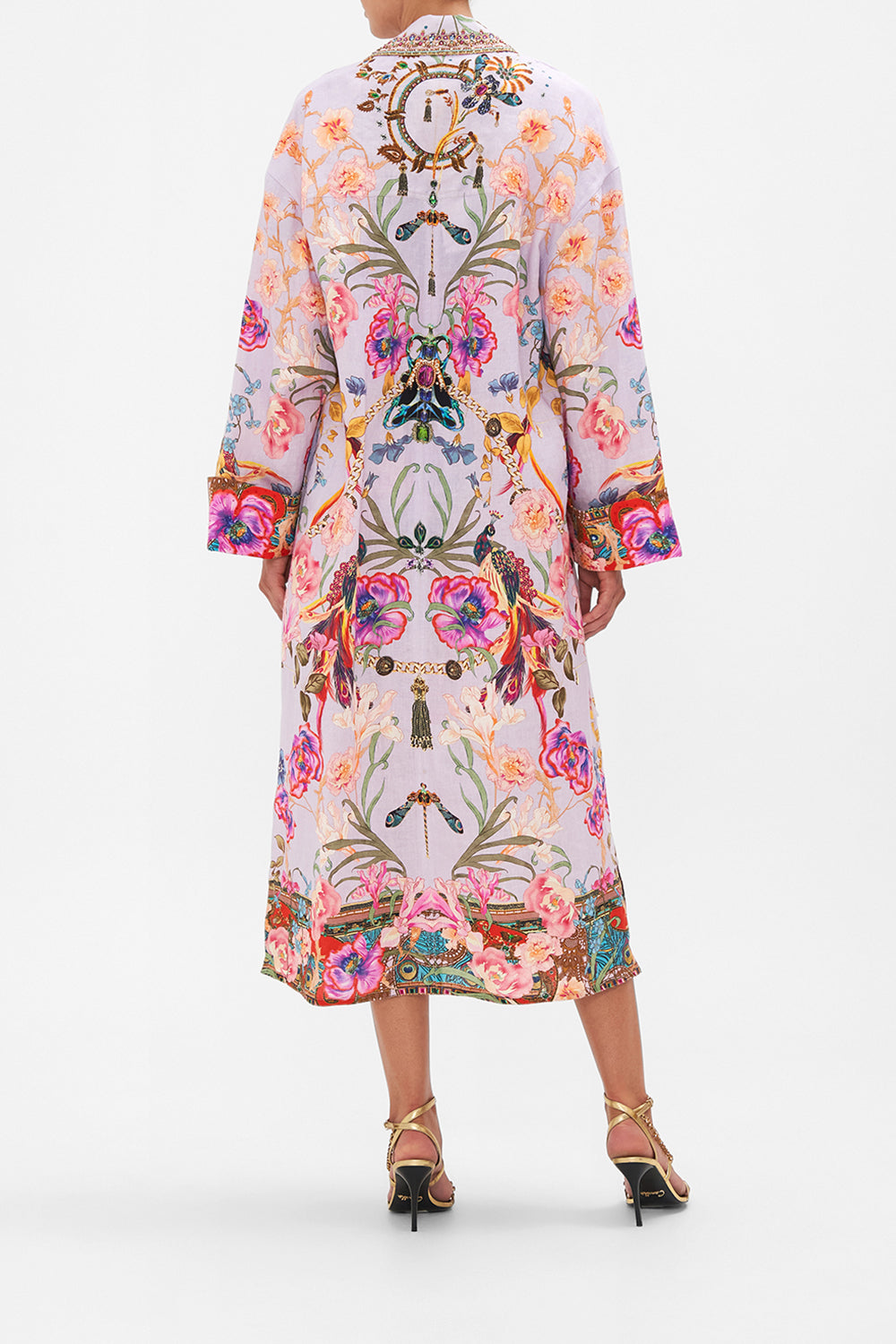 DUSTER COAT NATURES KALEIDOSCOPE