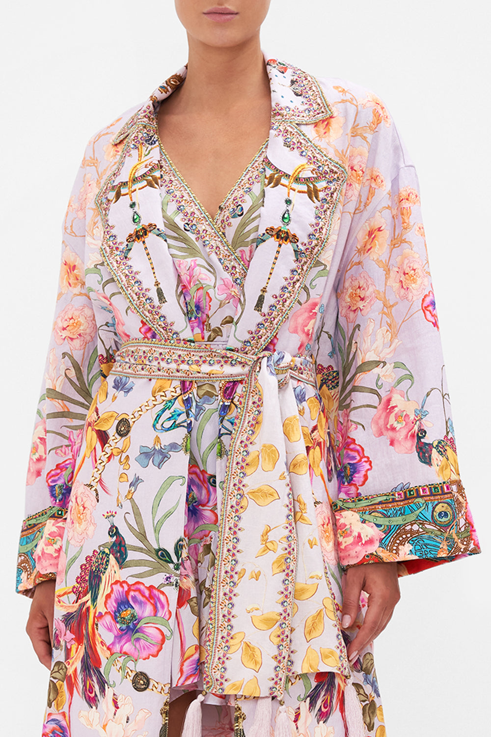 DUSTER COAT NATURES KALEIDOSCOPE