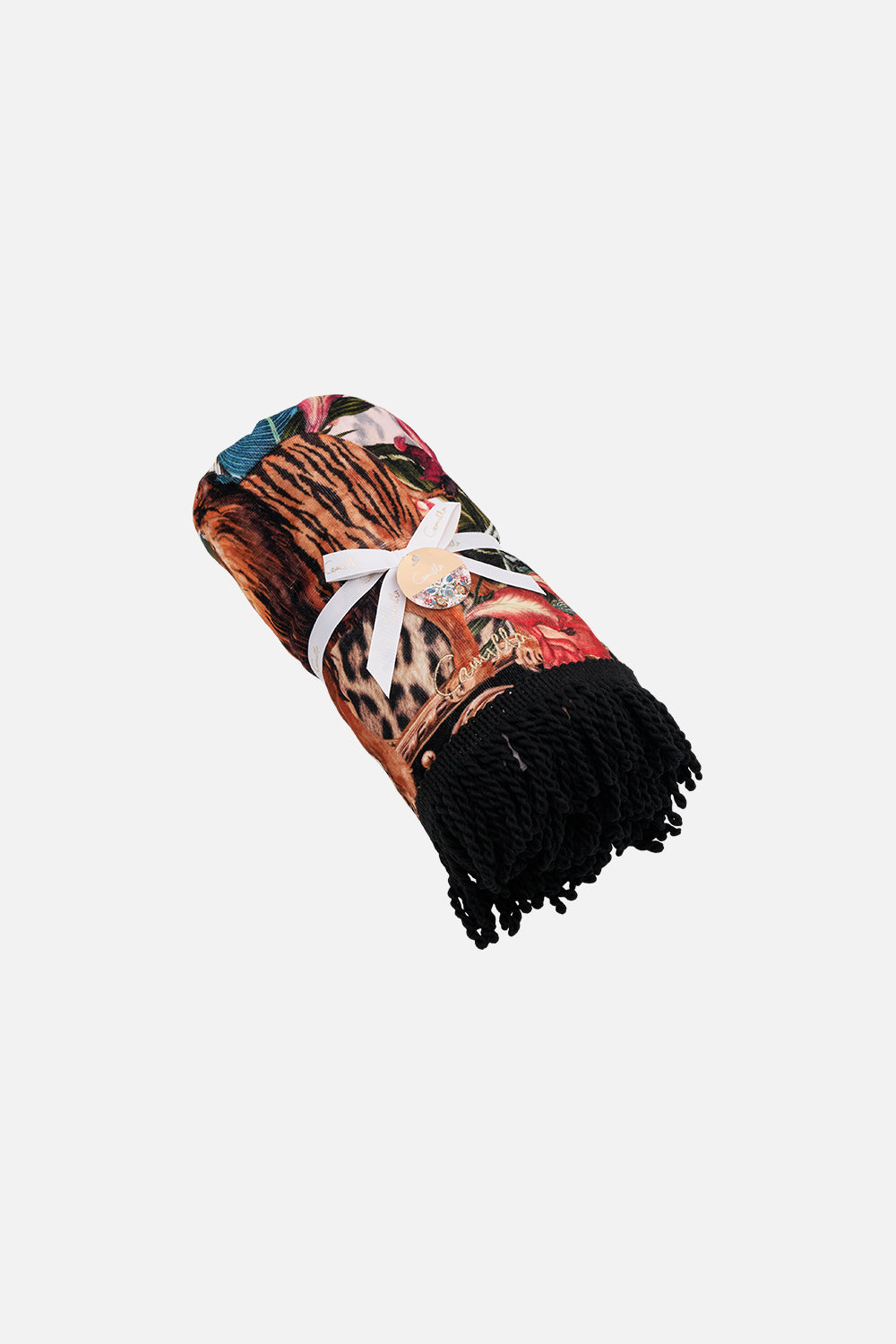 RECTANGLE TOWEL WITH FRINGE ROYALTY LOYALTY