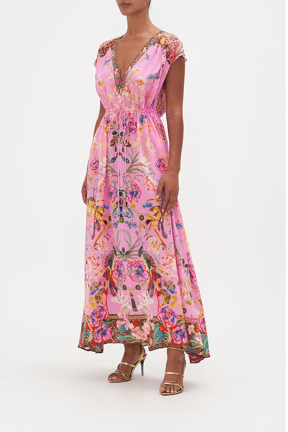 DRAWCORD MAXI DRESS LOOK AT ME