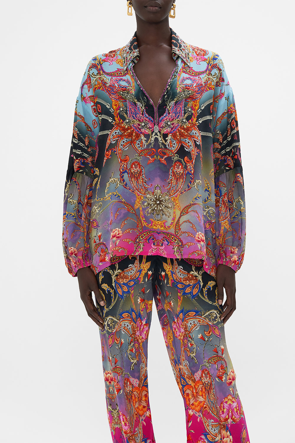 VINTAGE COLLAR BLOUSE WHAT LIES BENEATH