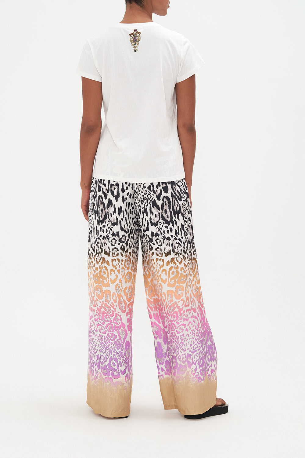 SLIM FIT  ROUND NECK T-SHIRT KITTY KAT KLUB