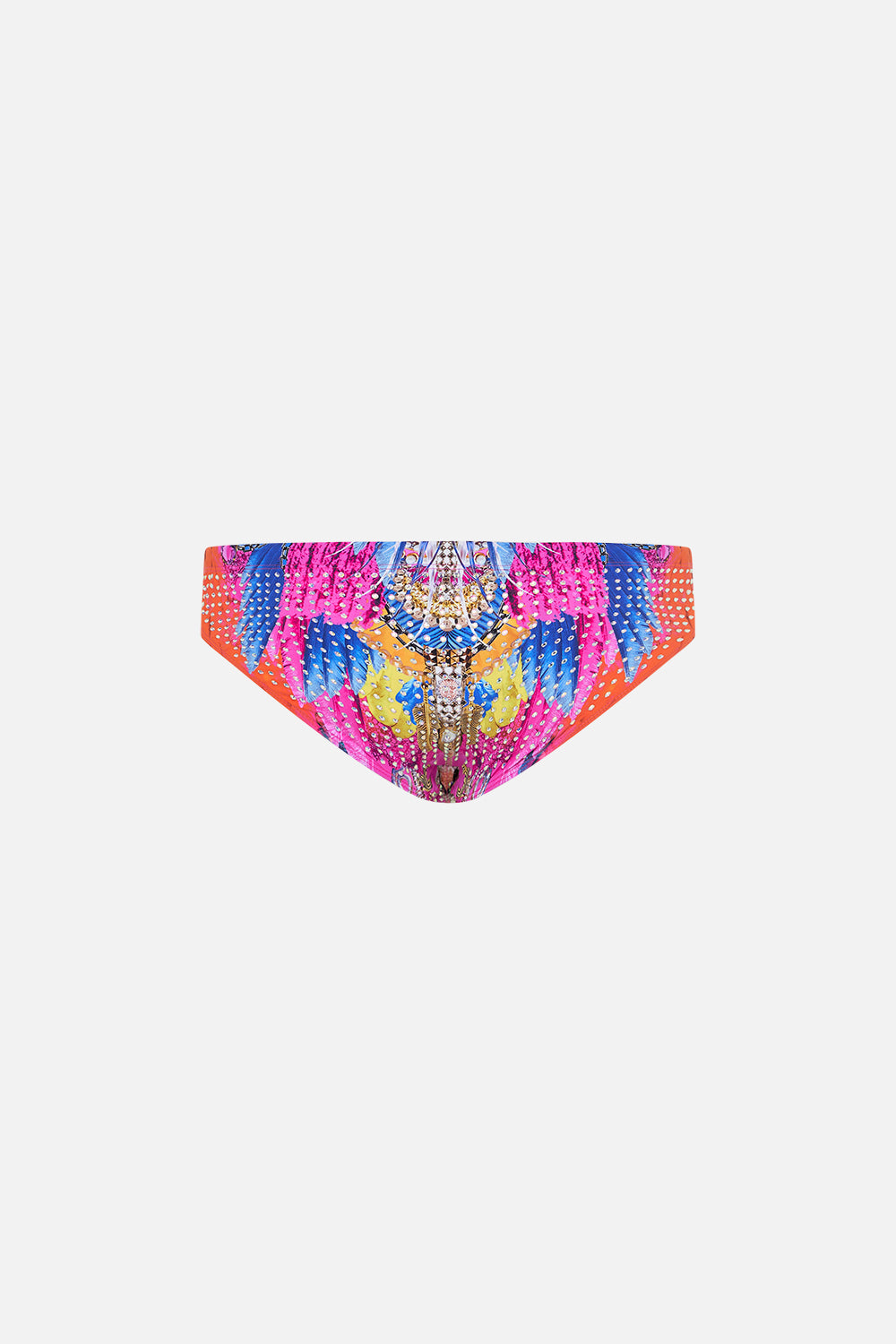 MENS ATHLETIC SWIM BRIEF - FULLY CRYSTALLED DANCING WITH DESTINY