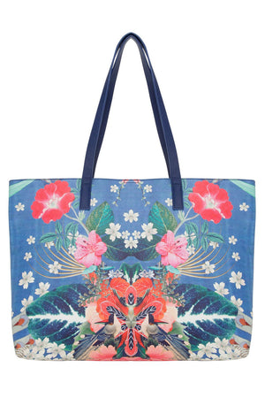 EAST WEST TOTE FARAWAY FLORALS